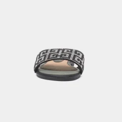 Truffle Oceana Womens Black Mule Sandal
