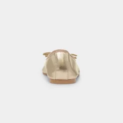 Truffle Penelope Womens Gold Ballerina