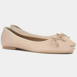 Truffle Penelope Womens Nude Ballerina