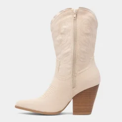Truffle Ryder Womens Beige Cowboy Boot