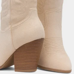 Truffle Ryder Womens Beige Cowboy Boot