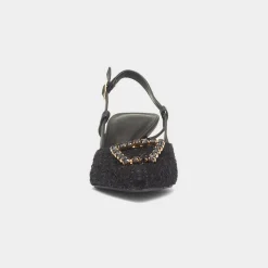 Truffle Vicki Womens Black Heel