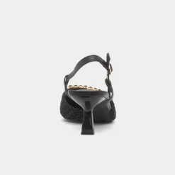Truffle Vicki Womens Black Heel