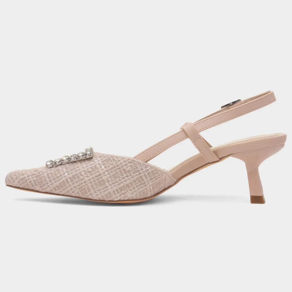 Truffle Vicki Womens Nude Heel
