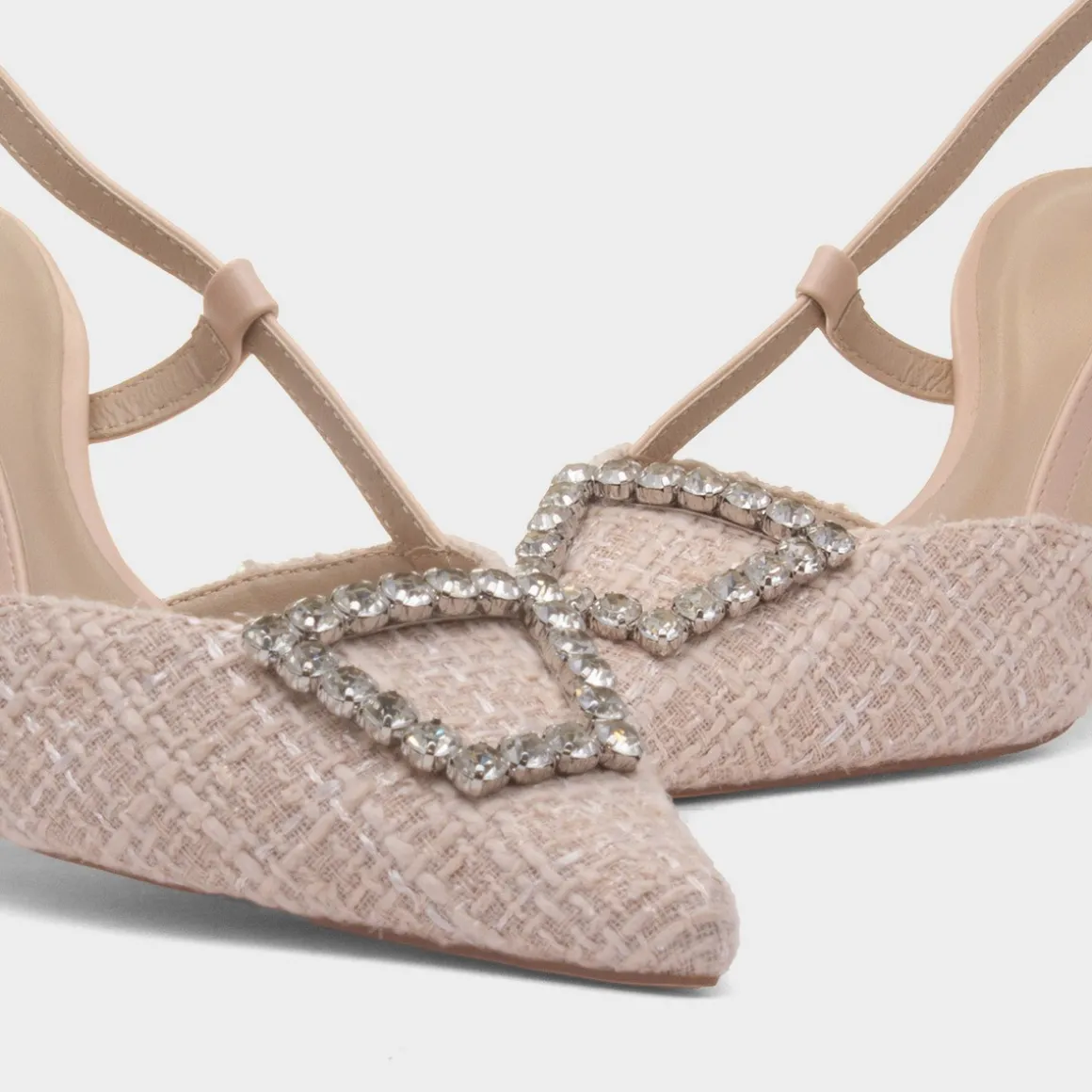 Truffle Vicki Womens Nude Heel