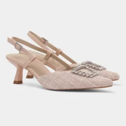 Truffle Vicki Womens Nude Heel