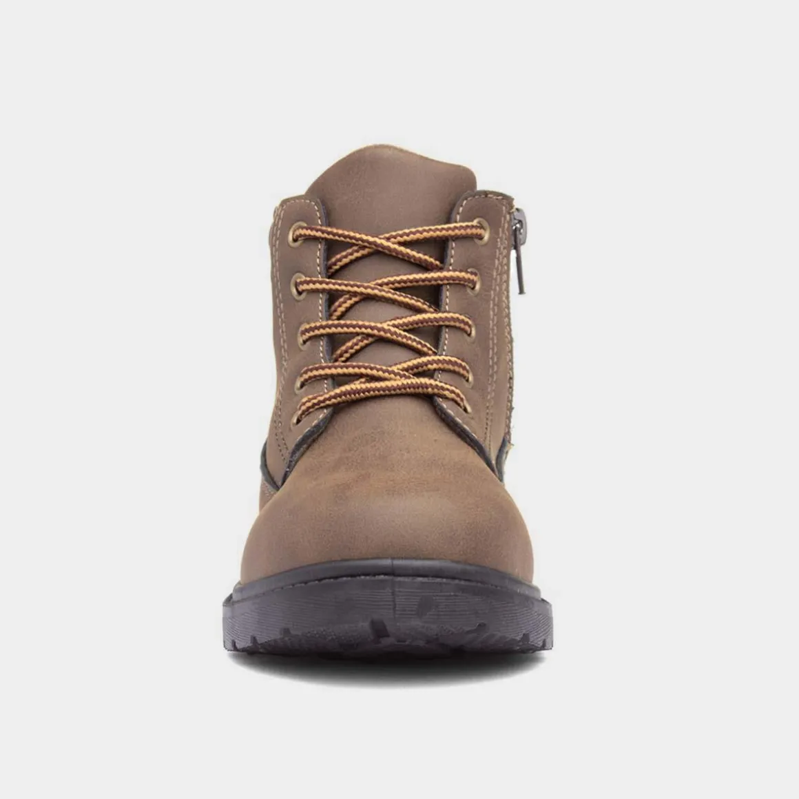Trux Chive Boys Brown Boot