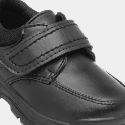 Trux Craig Boys Black Easy Fasten Shoe