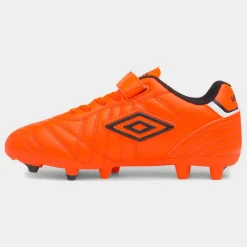 Umbro Speciali Liga Jnr Kids Orange Football Boot