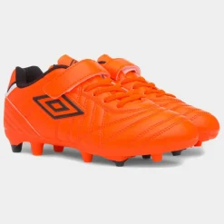 Umbro Speciali Liga Jnr Kids Orange Football Boot