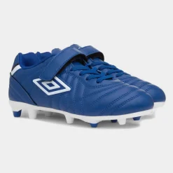 Umbro Speciali Liga Jnr Kids Blue Football Boot