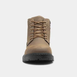 Urban Territory Bill Mens Brown Lace Up Boot