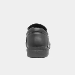 Urban Territory Brian Mens Black Slip On Shoe