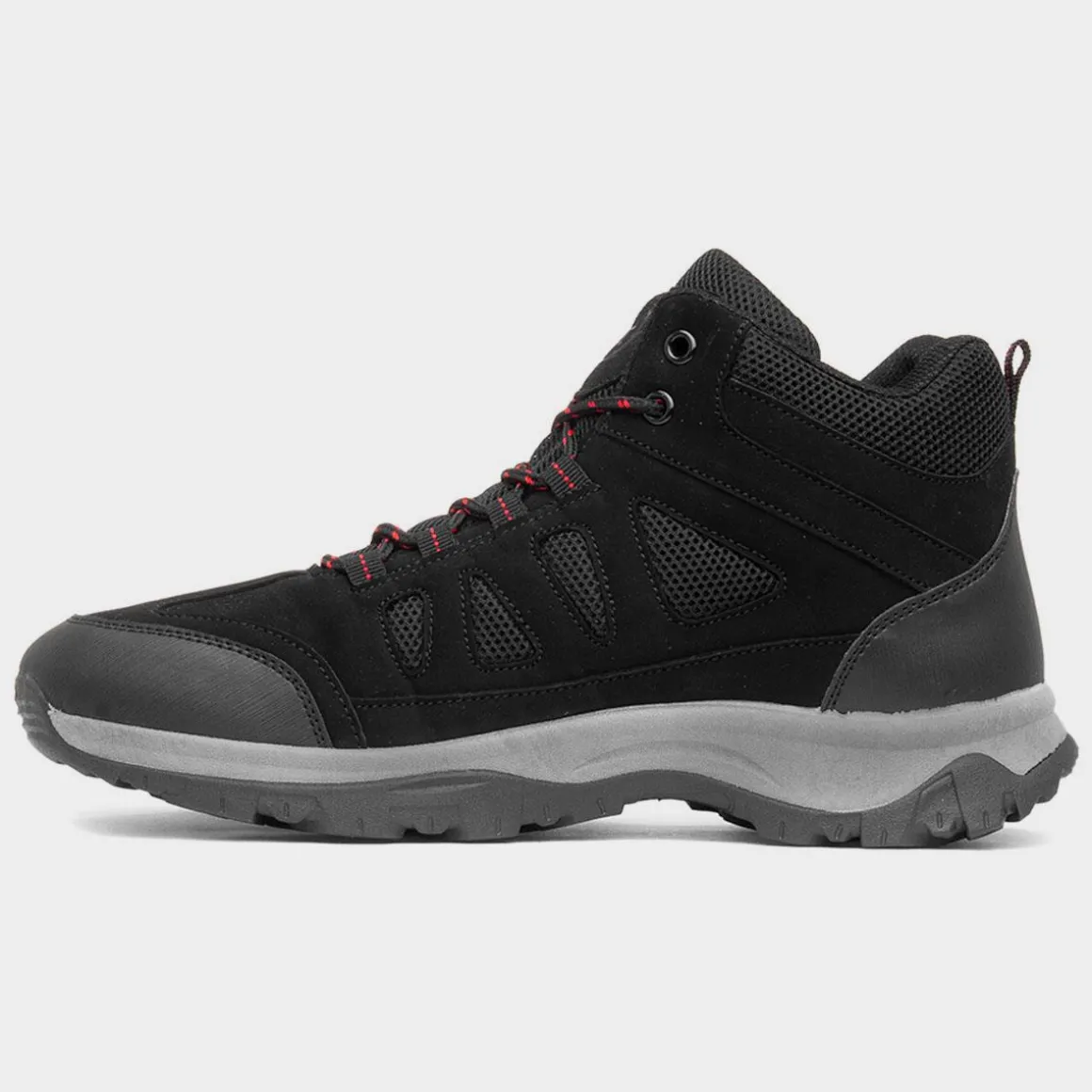 Urban Territory Hank Mens Black Hiker Boot