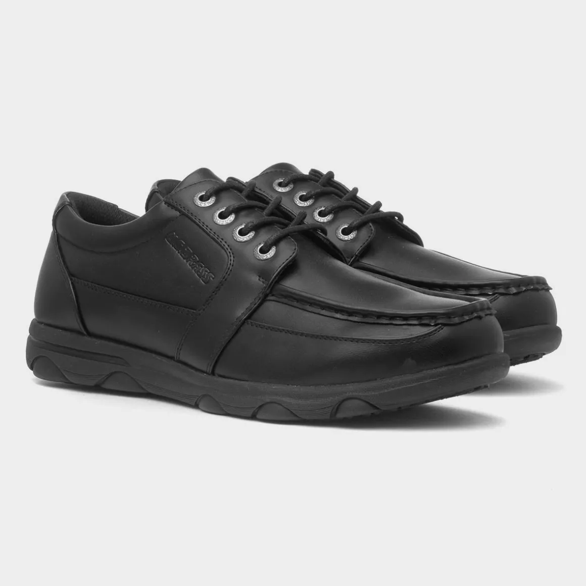 US Brass Berwick II Mens Black Lace Up Shoe
