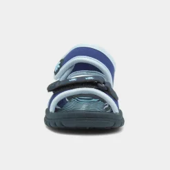 Walkright Boys Navy and Blue Easy Fasten Sandal