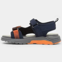 Walkright Brecon Boys Navy Easy Fasten Sandal