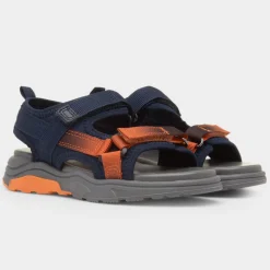 Walkright Brecon Boys Navy Easy Fasten Sandal