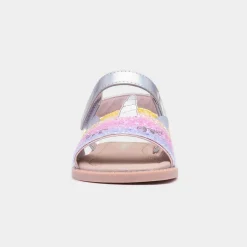 Walkright Cali Girls Multi Glitter Unicorn Sandal