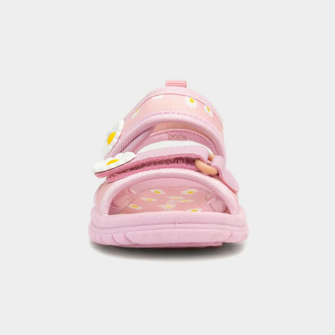 Walkright Calista Girls Pink Daisy Print Sandal