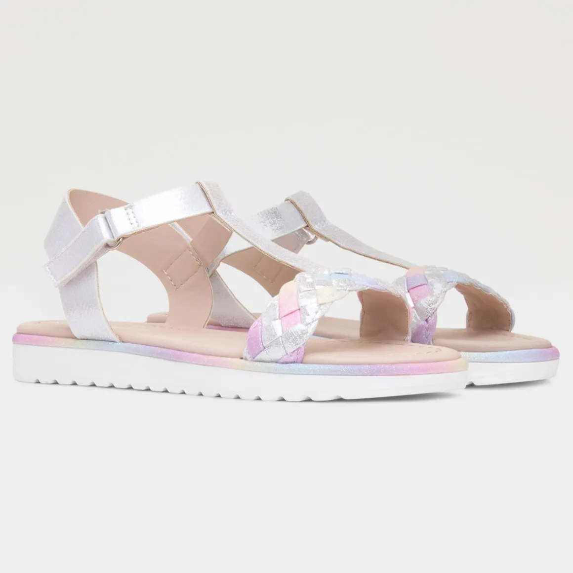 Walkright Clarabel Girls Multi Easy Fasten Sandal