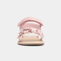 Walkright Faron Girls Pink Flower Diamante Sandal