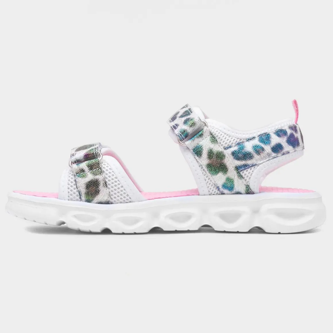 Walkright Girls Multicoloured Light Up Sandal
