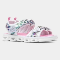 Walkright Girls Multicoloured Light Up Sandal