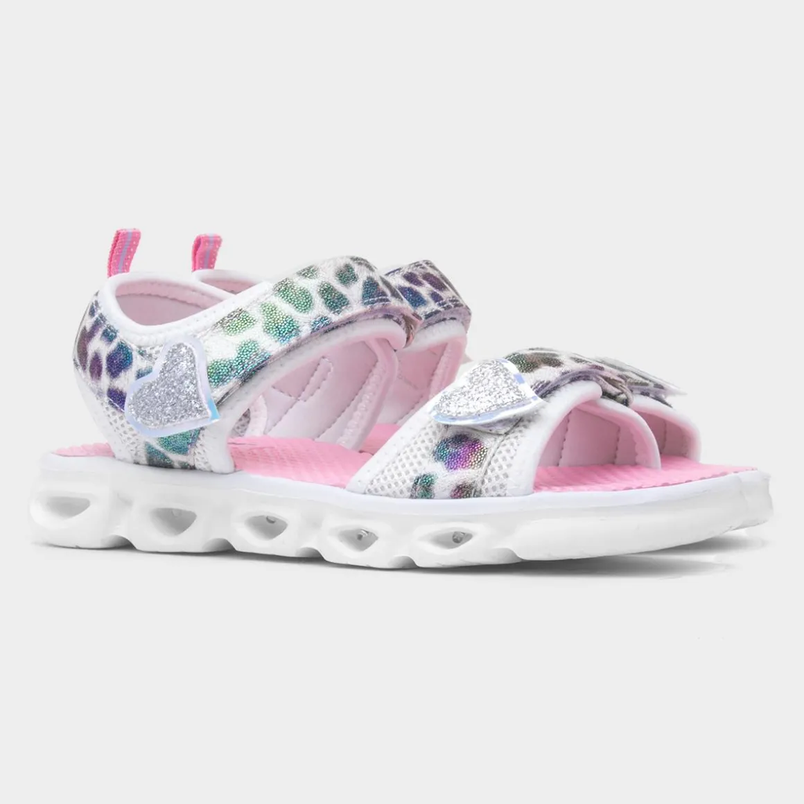 Walkright Girls Multicoloured Light Up Sandal