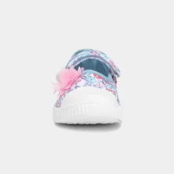Walkright Girls Multicoloured Floral Canvas