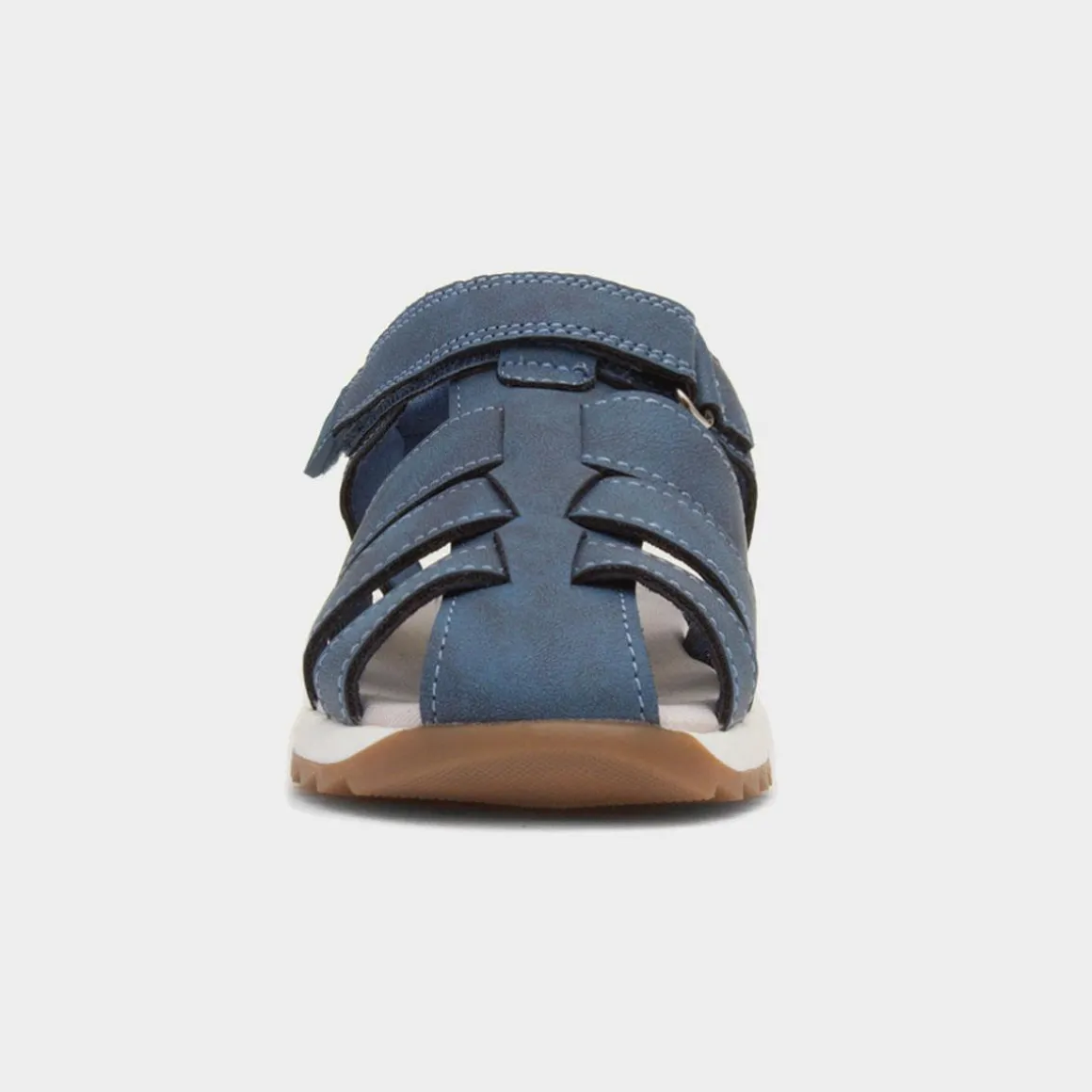 Walkright Hadleigh Boys Blue Closed Toe Sandal