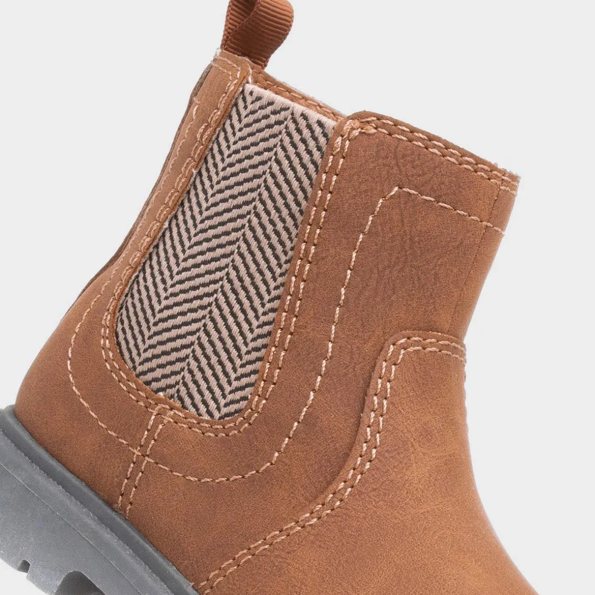 Walkright Jim Boys Tan Chelsea Boot