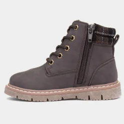Walkright Jimmy Boys Brown Lace Up Boots
