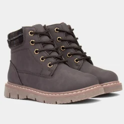 Walkright Jimmy Boys Brown Lace Up Boots