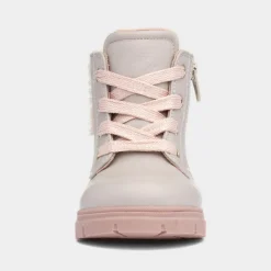 Walkright Lettie Girls Beige Ankle Boot