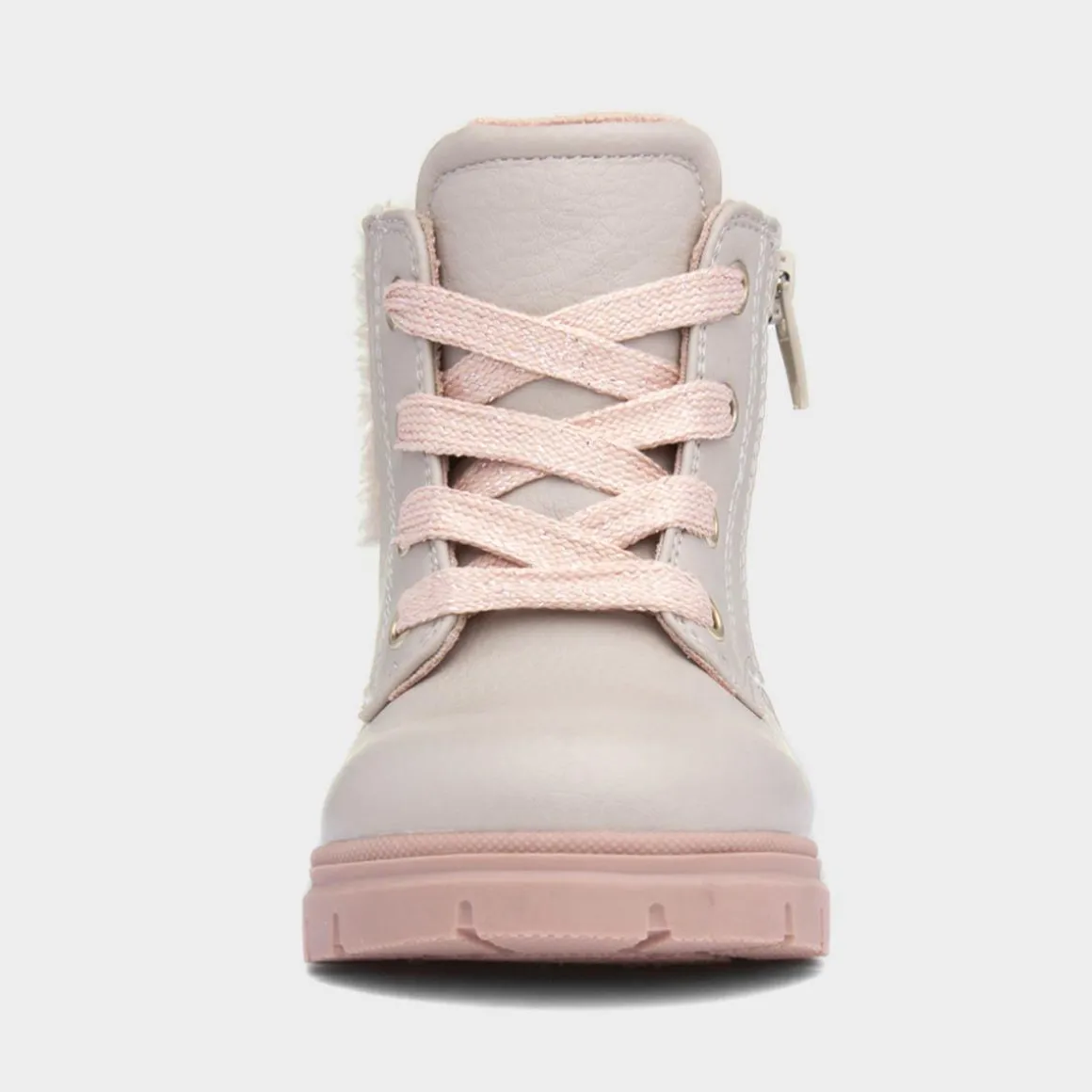 Walkright Lettie Girls Beige Ankle Boot