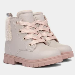 Walkright Lettie Girls Beige Ankle Boot