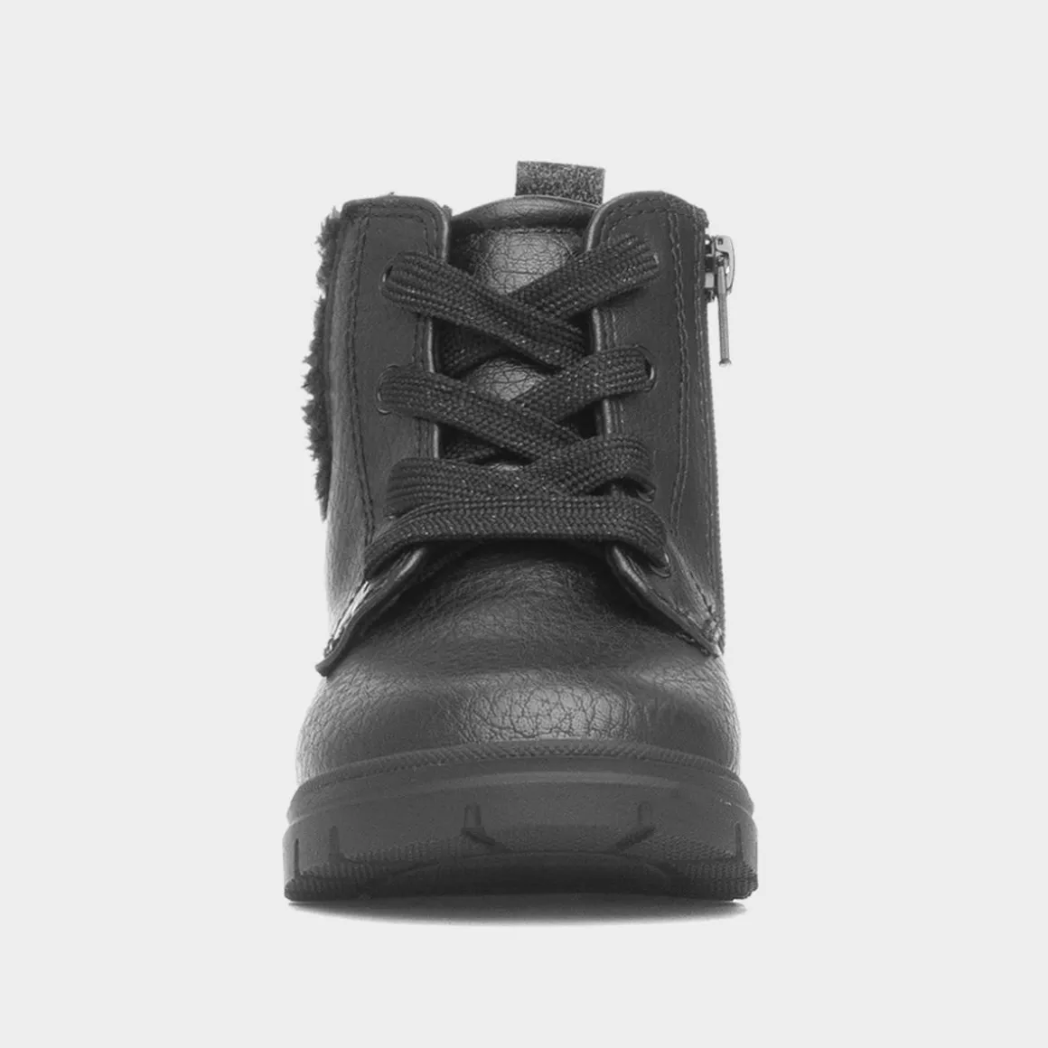 Walkright Lettie Girls Black Ankle Boot