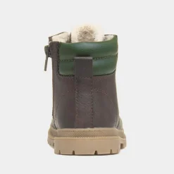 Walkright Logan Boys Brown Lace Up Boot