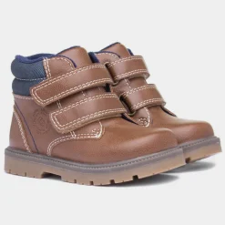 Walkright Lonnie Kids Brown Ankle Boot