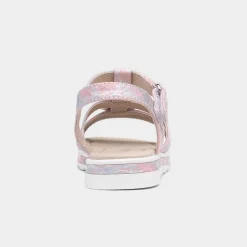 Walkright Rosalie Girls Pink Iridescent Sandal