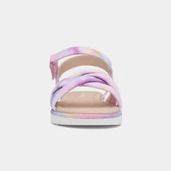 Walkright Ulrika Girls Multi Marble Flat Sandal