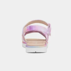 Walkright Ulrika Girls Multi Marble Flat Sandal