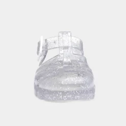 Walkright Weymouth Kids Clear Glitter Jelly Sandal