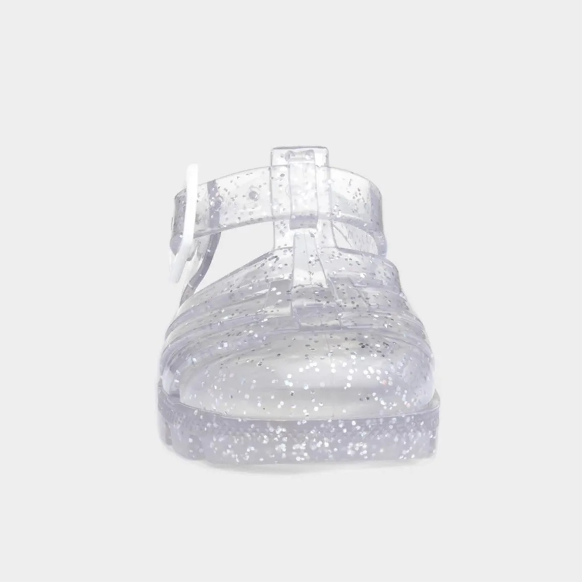 Walkright Weymouth Kids Clear Glitter Jelly Sandal