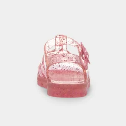 Walkright Weymouth Kids Pink Glitter Jelly Sandal