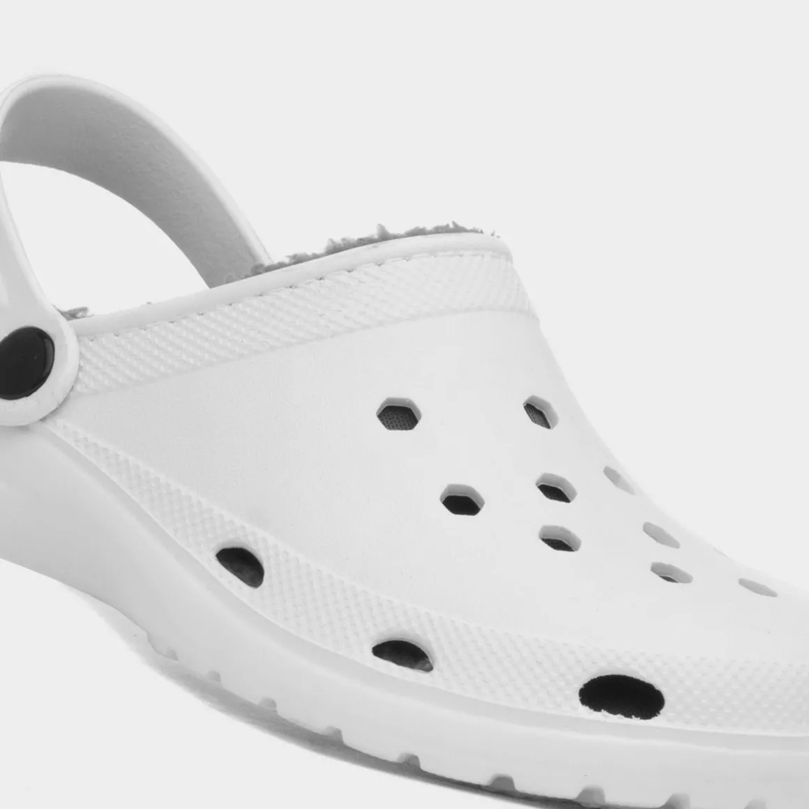 Winter Womens White Warm Lined Slipper