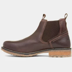 Wrangler Hill Mens Brown Leather Chelsea Boot
