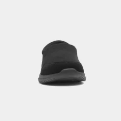 XL Barney Mens Black Slip On Shoe