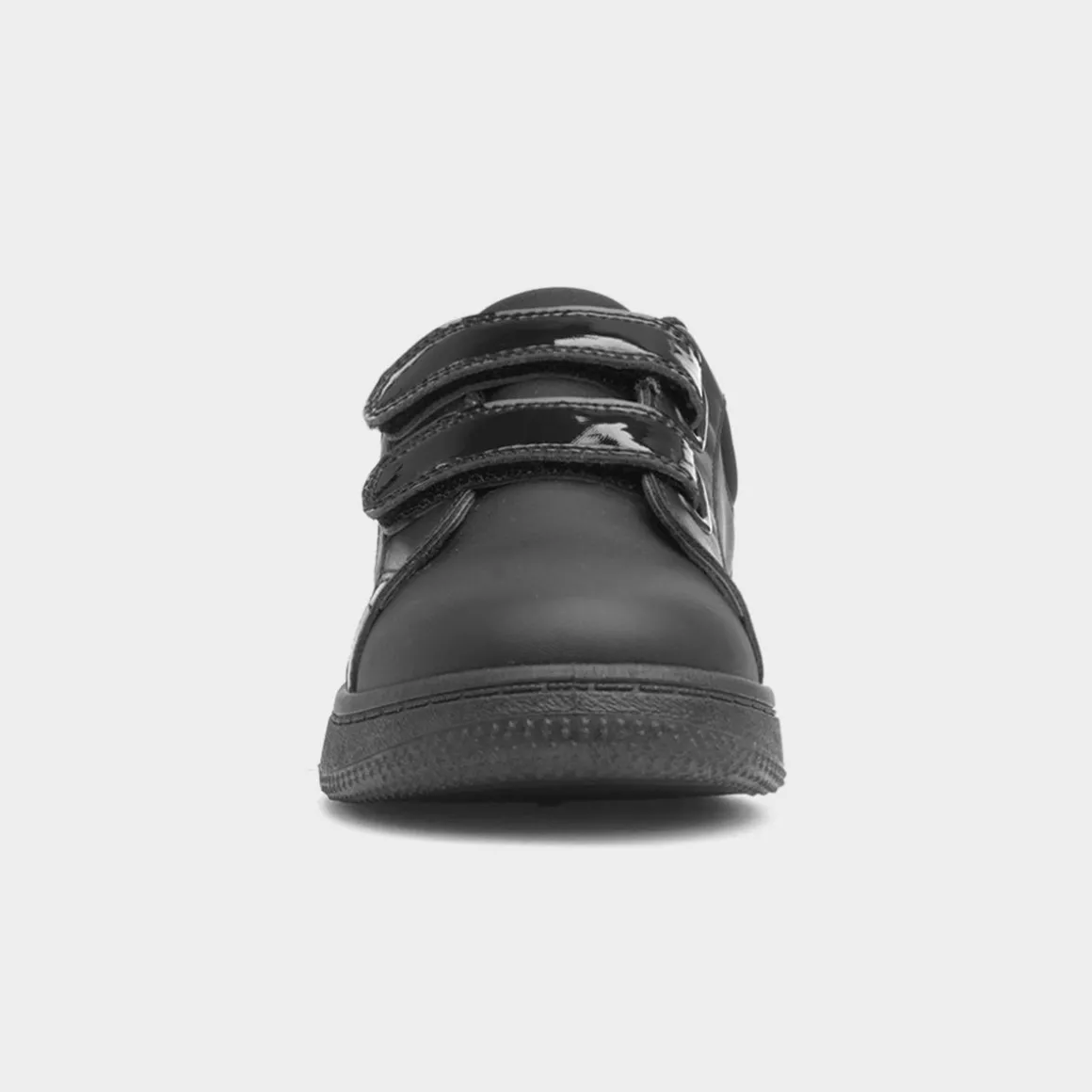 XL Buttermere Kids Black Easy Fasten Trainer